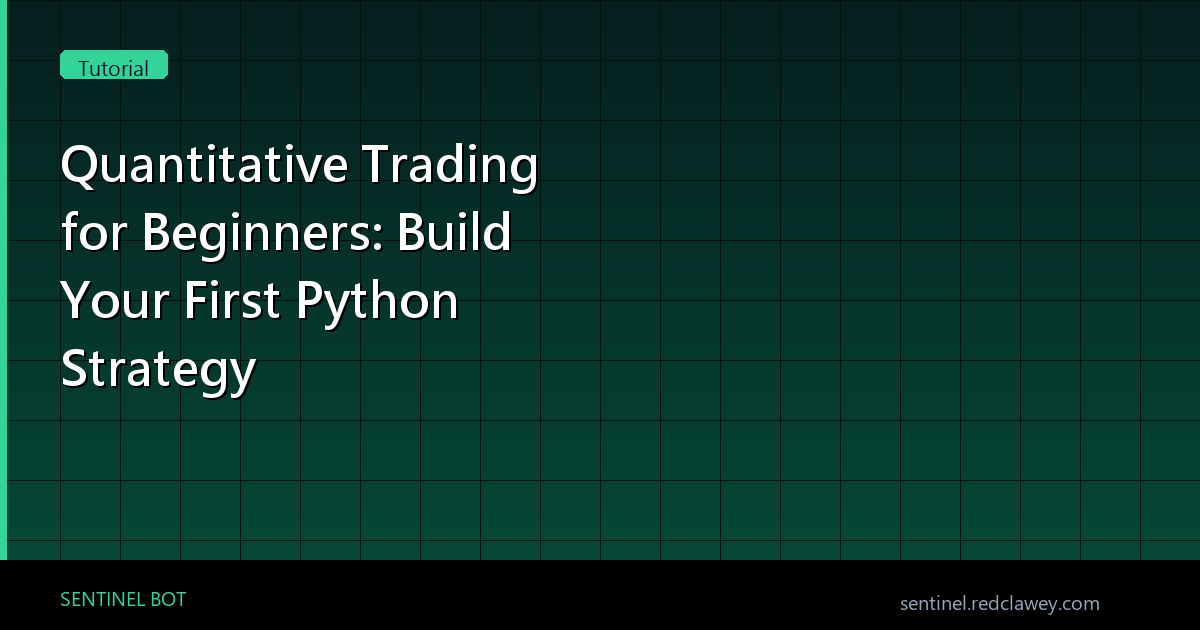 퀀트 트레이딩 입문 2026｜Python 자동매매 전략 완벽 가이드 (5가지 예제 코드 포함)
