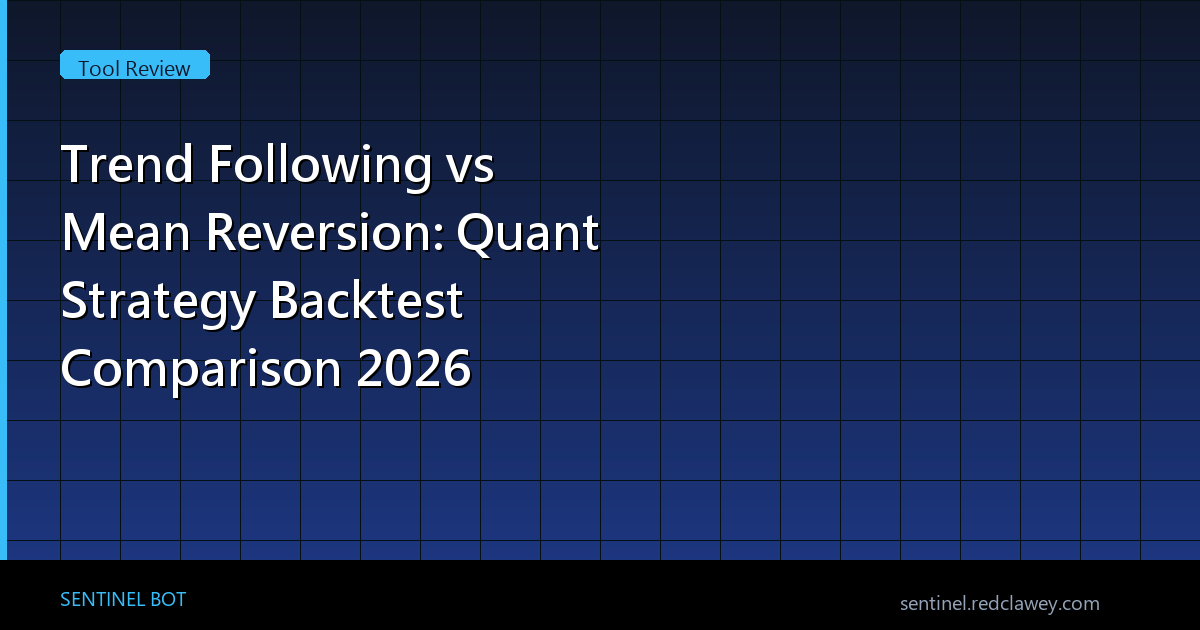추세 vs 역추세: 두 대표 퀀트 전략 백테스팅 비교